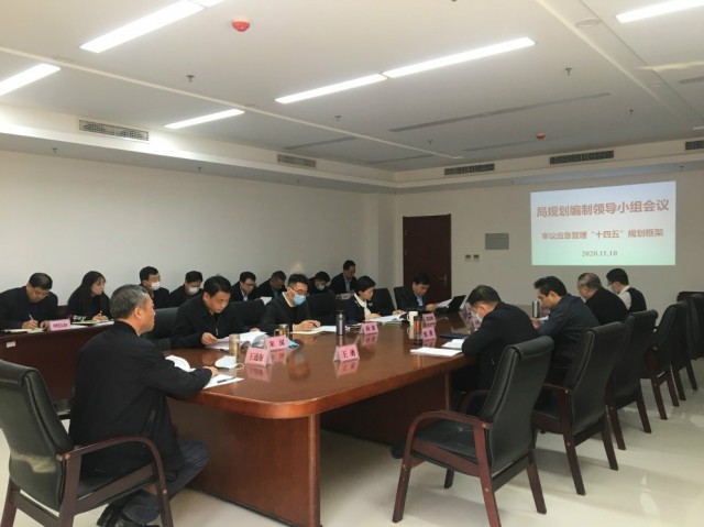 天津市政府副秘书长、市应急管理局长王通海听取《天津市应急管理“十四五”规划》项目阶段性汇报